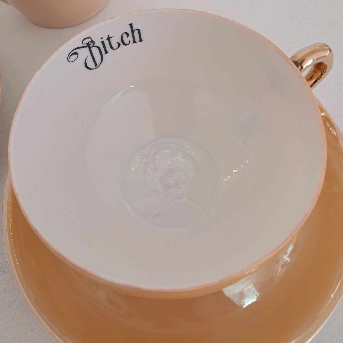 VINTAGE BITCHES TEA SET
