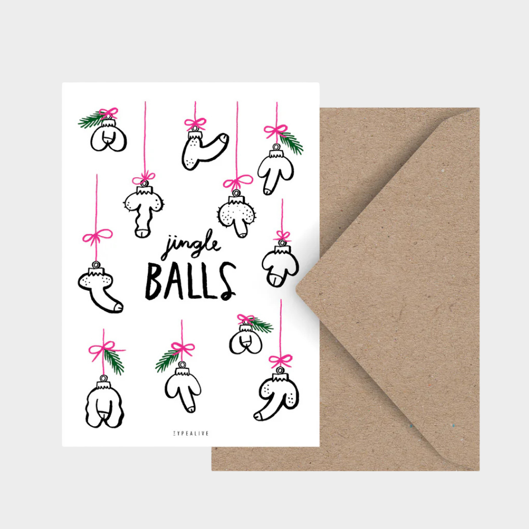 JINGLE BALLS CARD