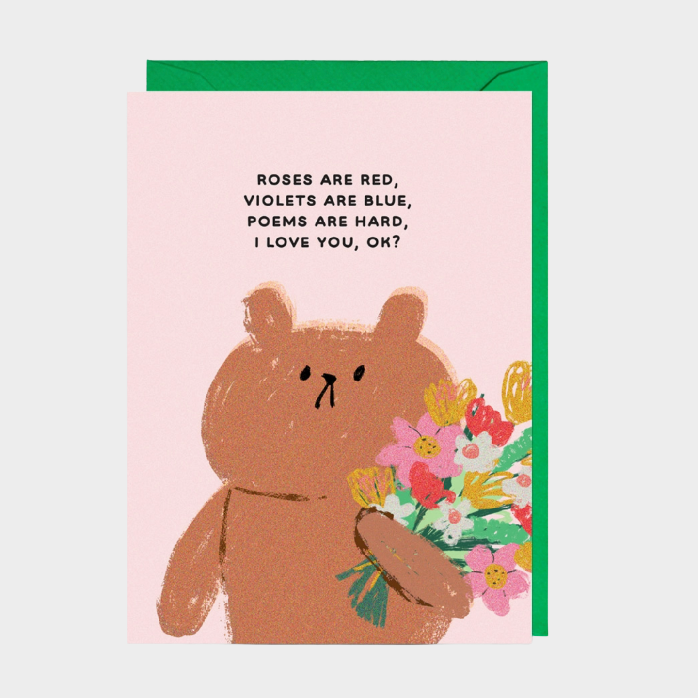 ROSES ARE RED VIOLETS ARE BLUE CARD