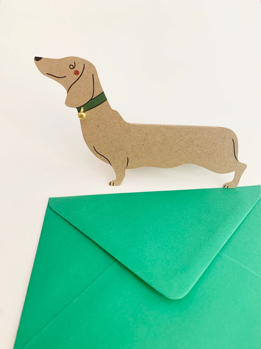 SAUSAGE DOG CARD