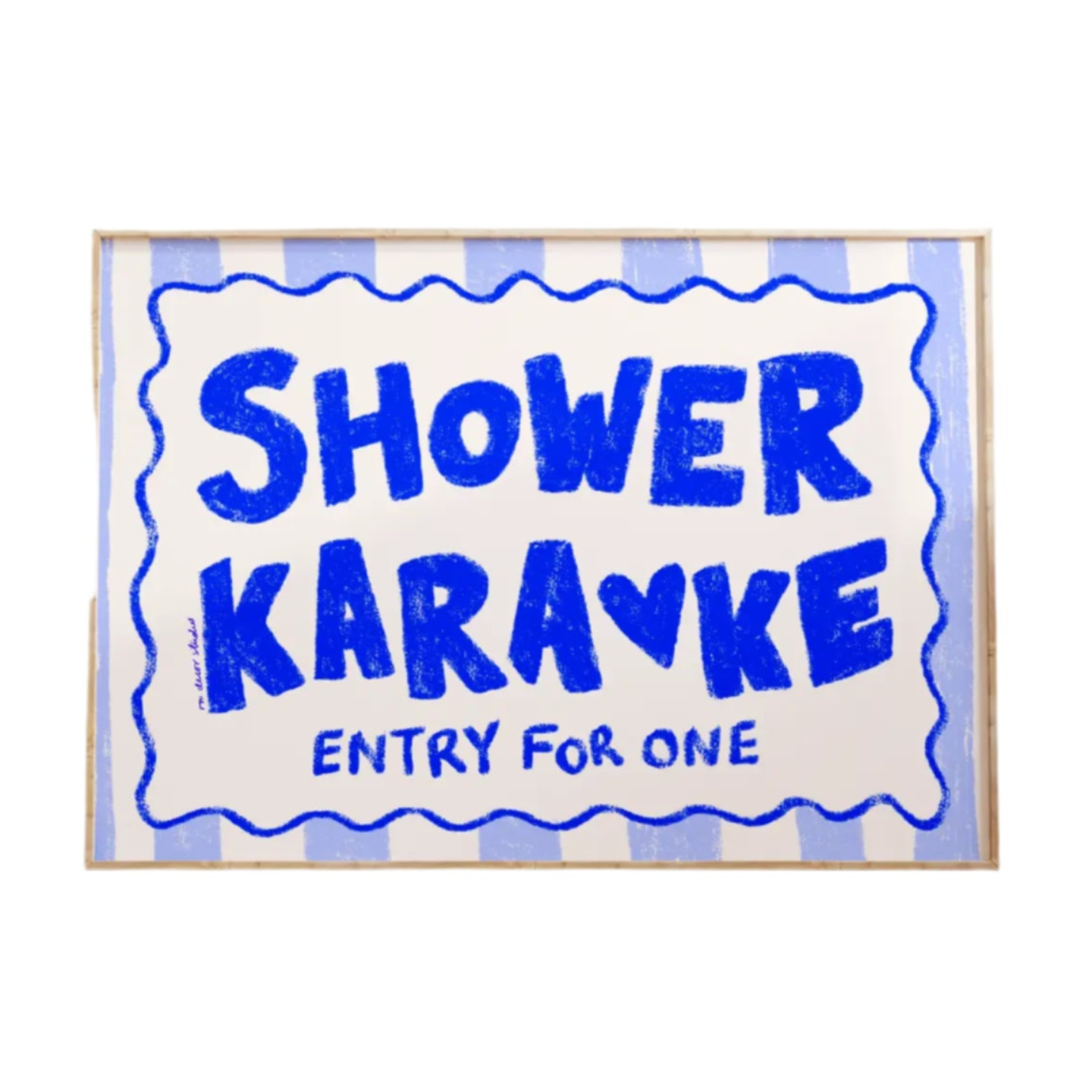 SHOWER KARAOKE PRINT