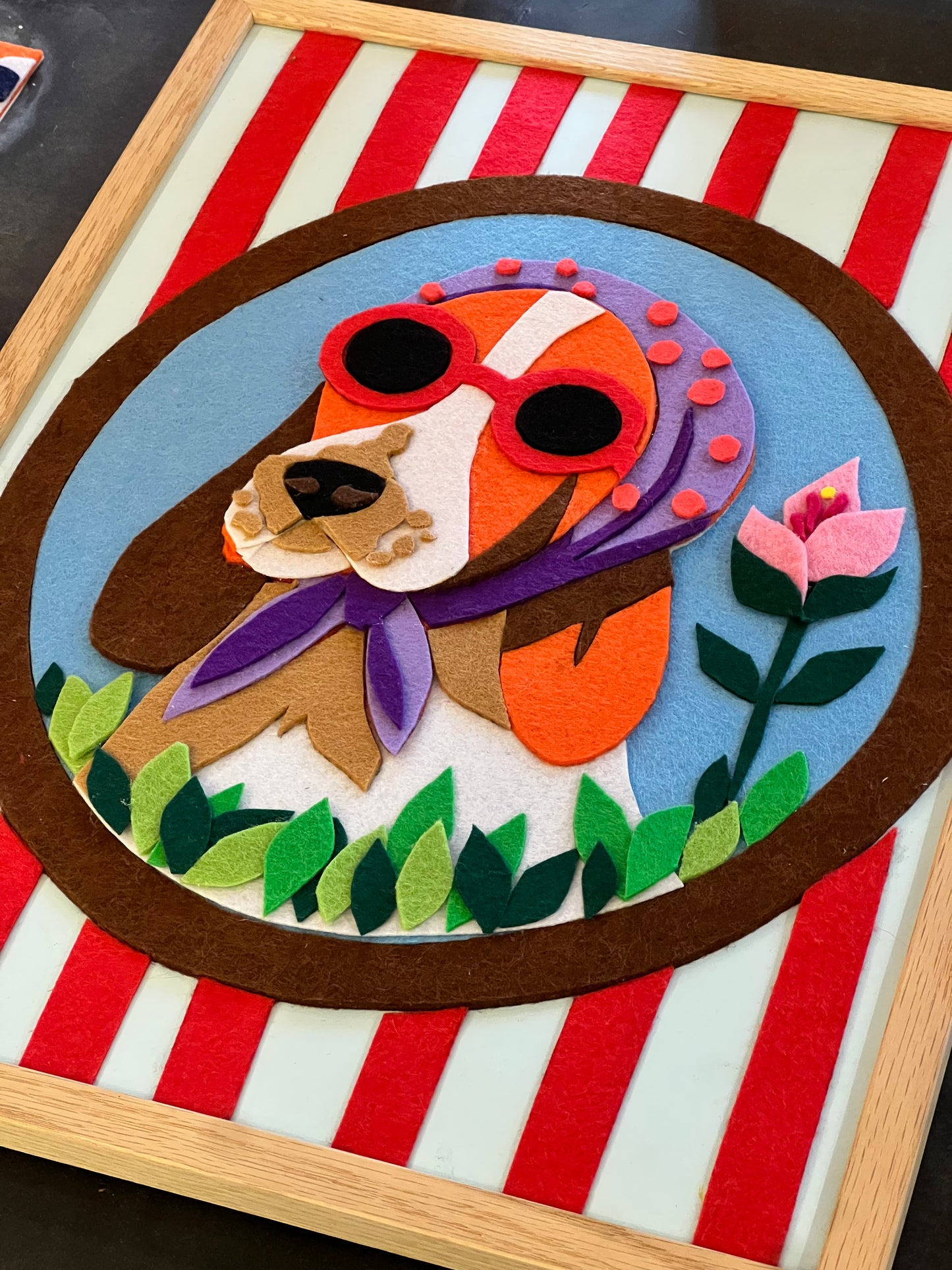 DOG W/ SUNGLASSES