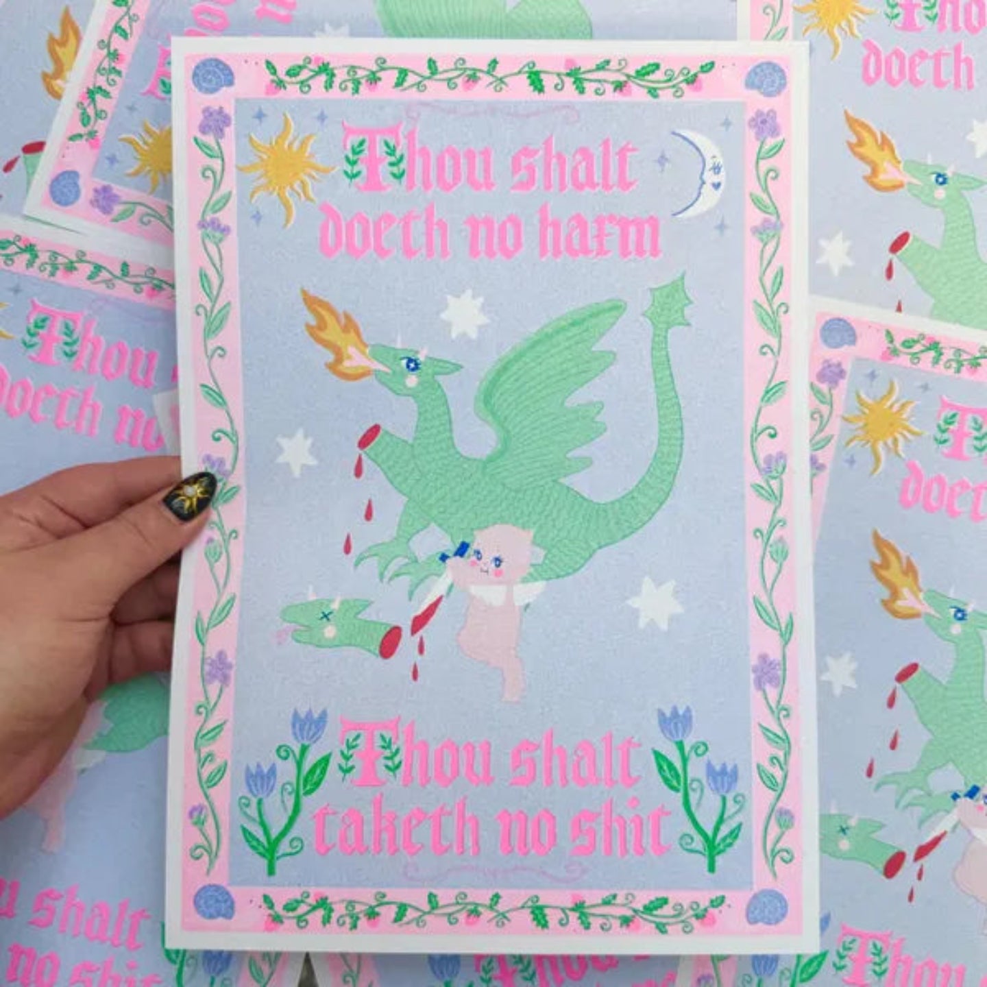 DO NO HARM TAKE NO SHIT PRINT