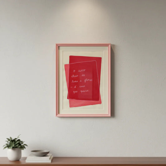 'MOON & FLOWERS' POETRY ORIGINAL