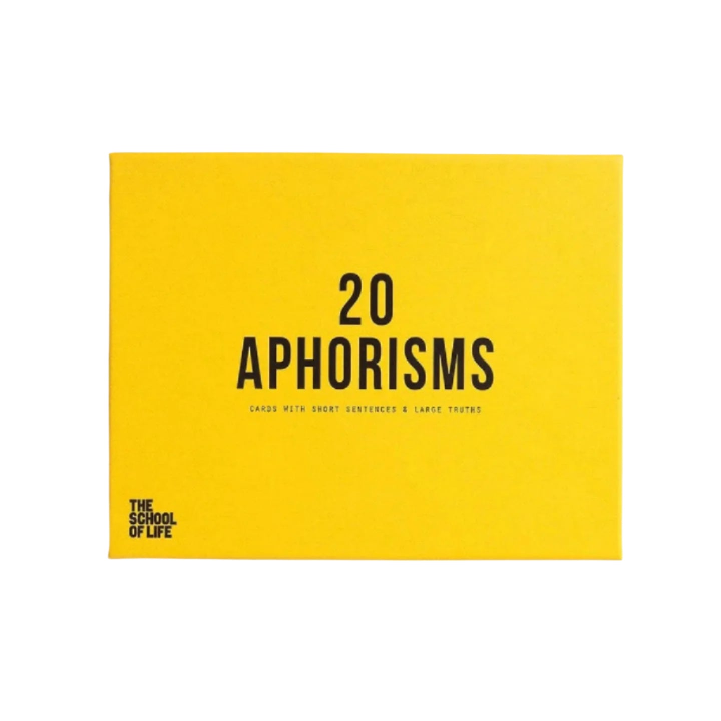 20 APHORISMS CARD SET