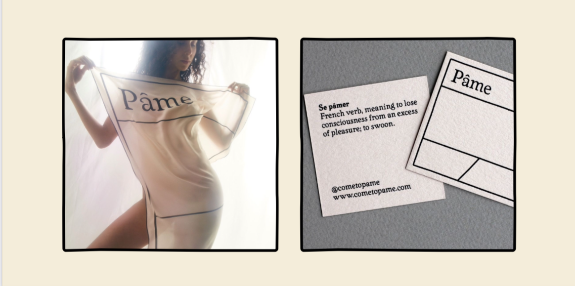 VINTAGE EROTIC IMAGE LIMITED EDITION ON ORANGE