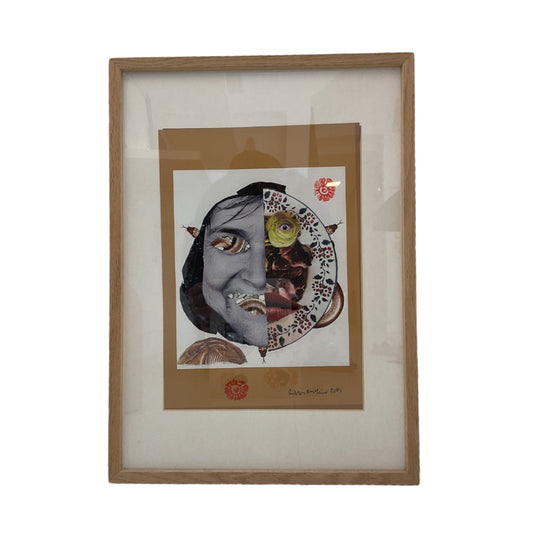 'HAPPY FACE' ORIGINAL COLLAGE