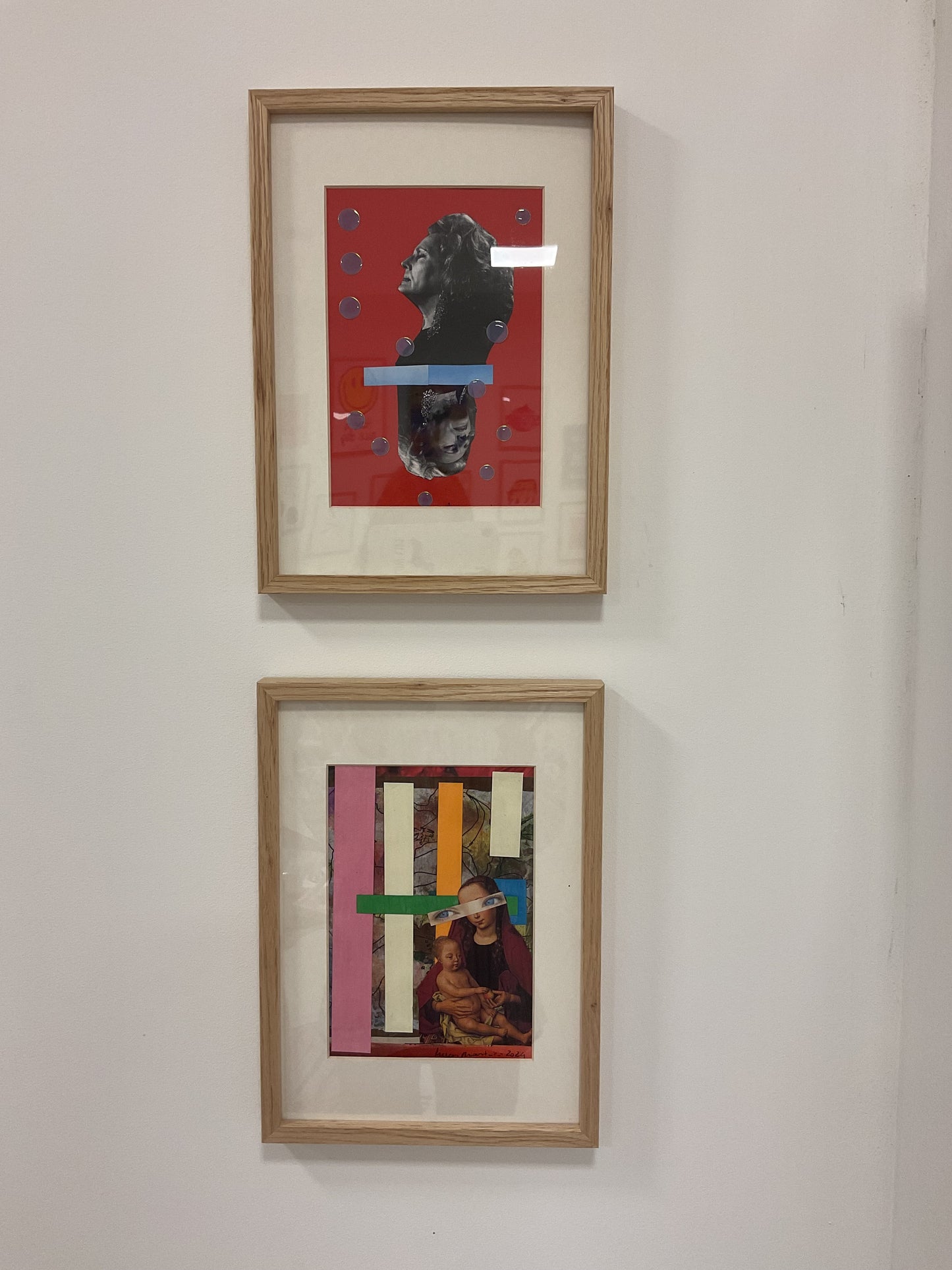 ORIGINAL FRAMED COLLAGE 'AMÀLIA'