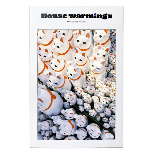 A LOT OF CATS AND A LOT OF LUCK PRINT