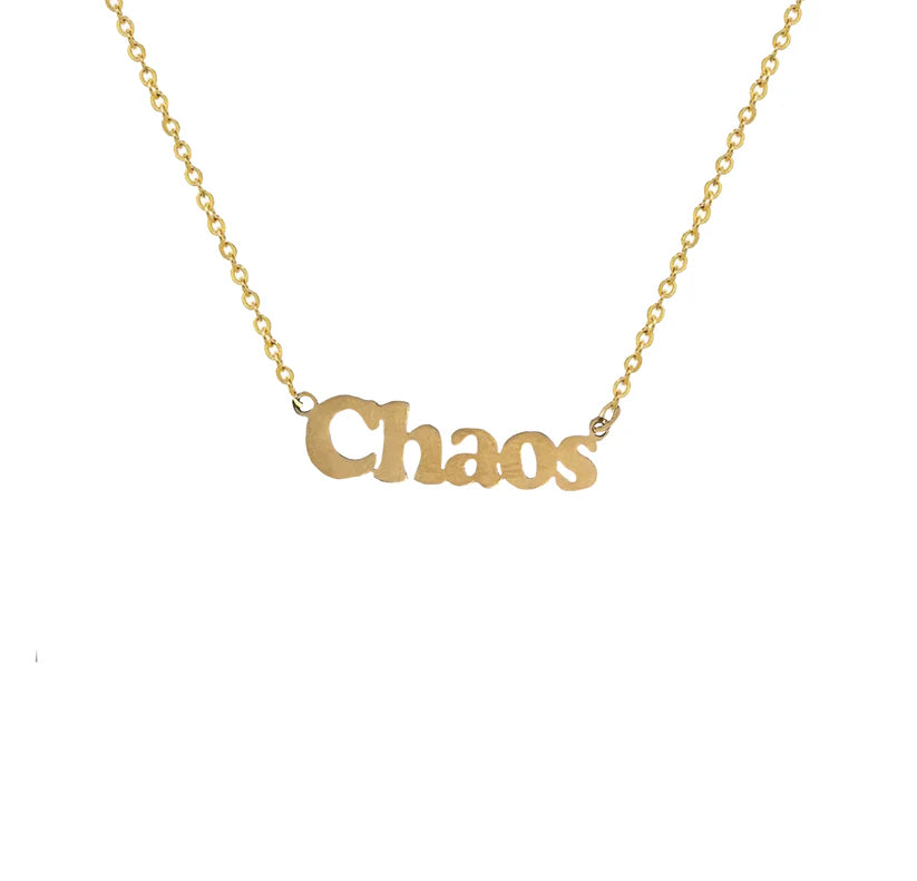 CHAOS NECKLACE SILVER
