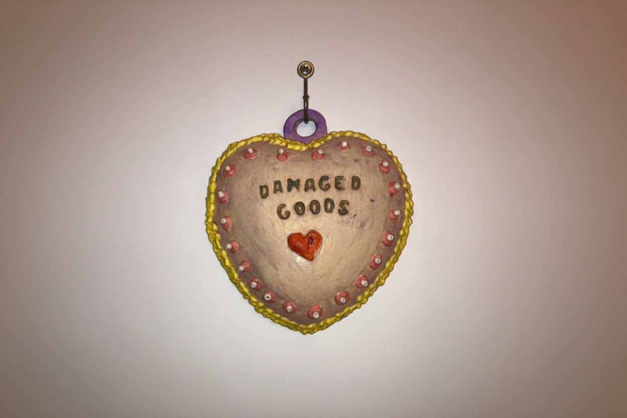 DAMAGED GOODS CERAMIC HEART