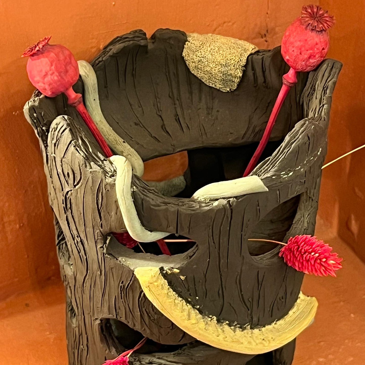 FAIRY HOUSE TRUNK SCULPTURE