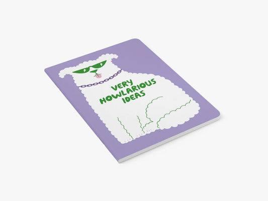 VERY HOWLARIOUS IDEAS NOTEBOOK
