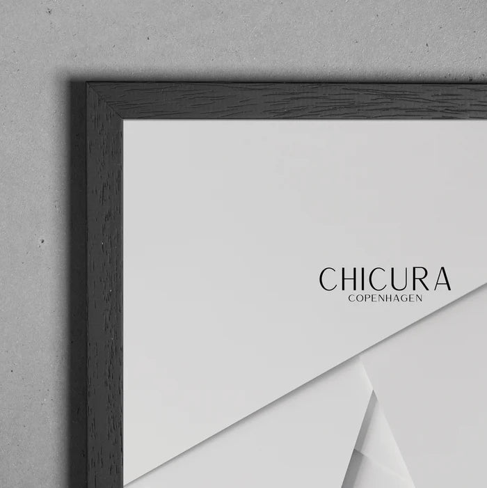 BLACK FRAME FOR A4 PRINT