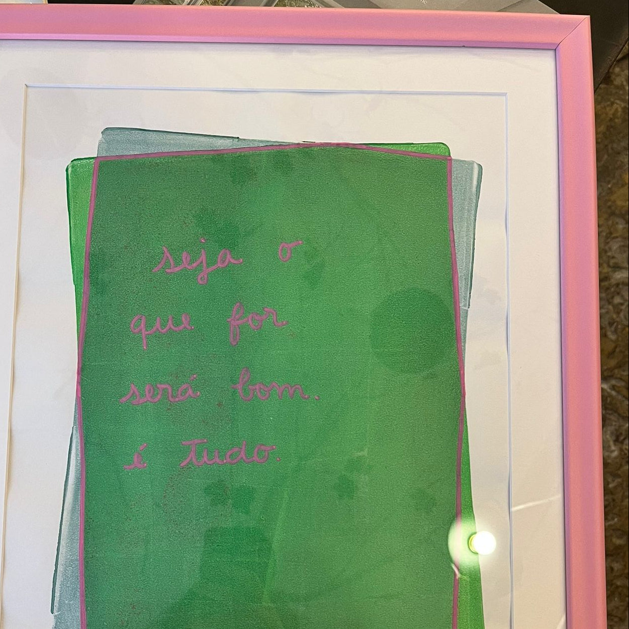 'WHATEVER COMES WILL BE GOOD' POETRY ORIGINAL