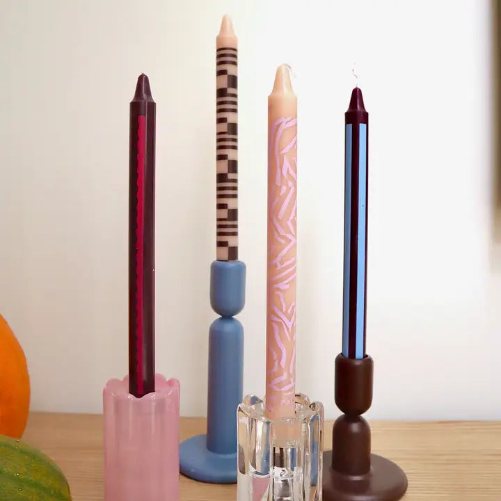 PALETTE CANDLE SET IN MAROON ROOM