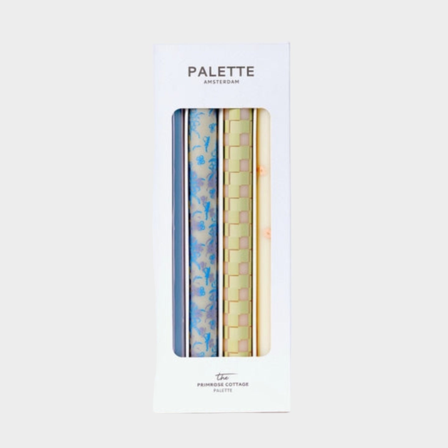 PALETTE CANDLE SET IN PRIMROSE COTTAGE DESIGN