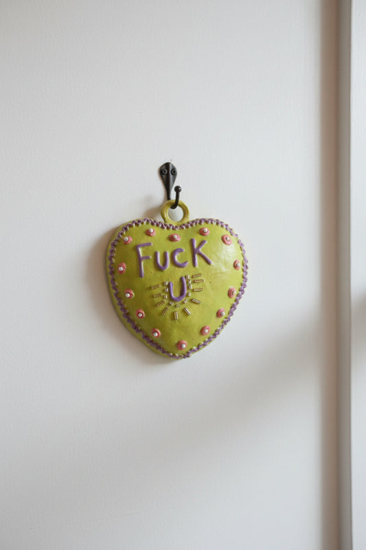 FUCK U CERAMIC HEART