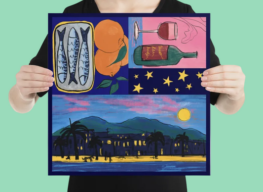 MALVAROSSA BEACH DREAMS ARTIST PRINT