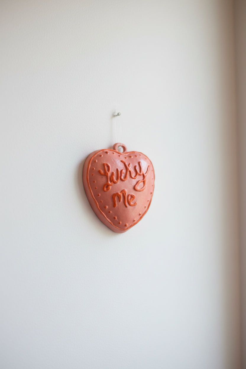 LUCKY ME! CERAMIC HEART
