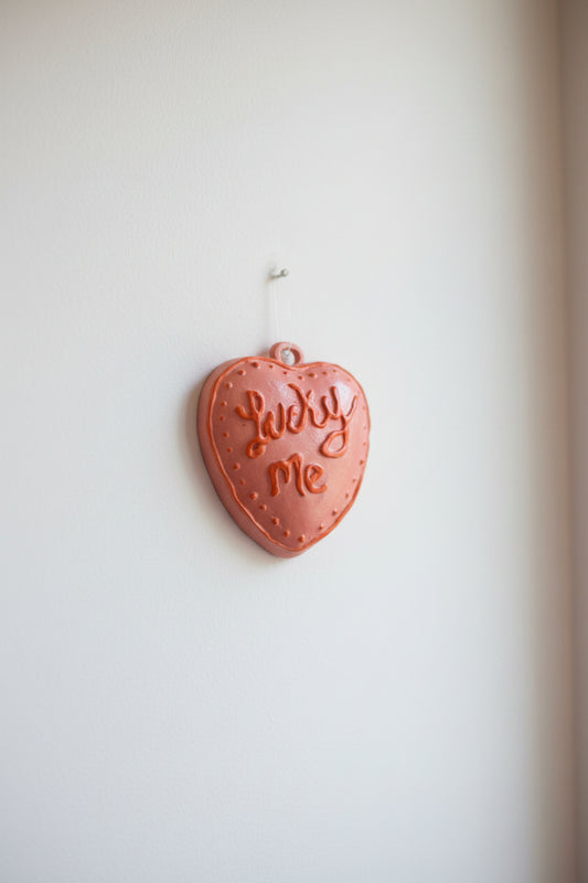 LUCKY ME! CERAMIC HEART