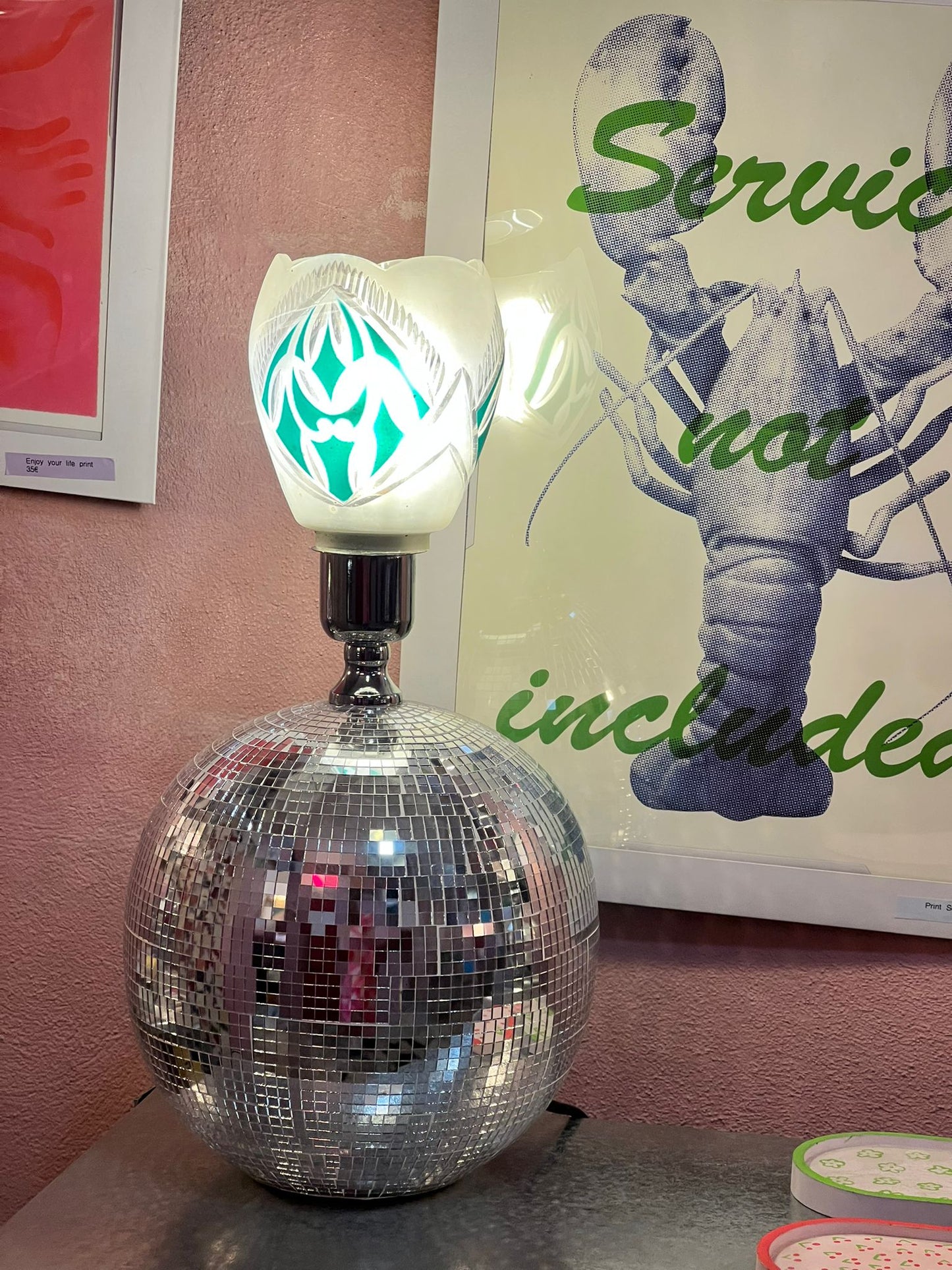 DISCO BALL LAMP