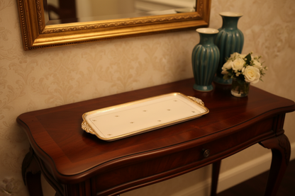 VINTAGE DAISY TEXTILE TRAY