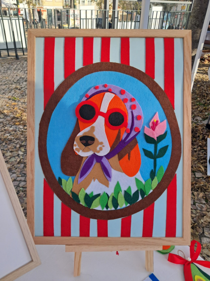 DOG W/ SUNGLASSES
