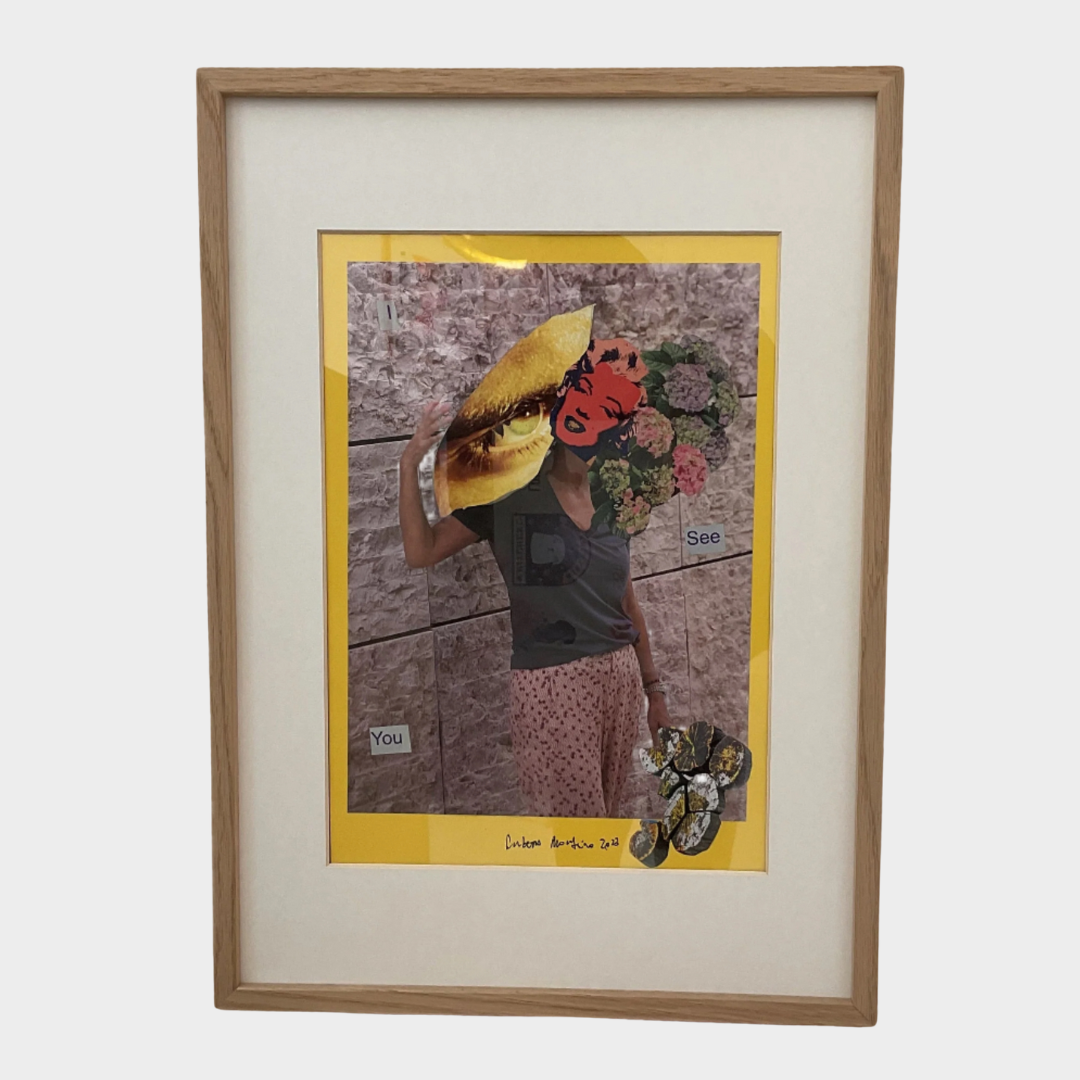 'FLOWERS ON MY STREET' ORIGINAL COLLAGE