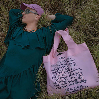 GUERILLA GIRLS TOTE BAG