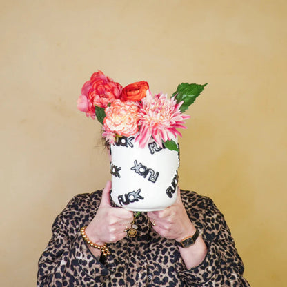 FUCK FUCK FUCK CERAMIC POT