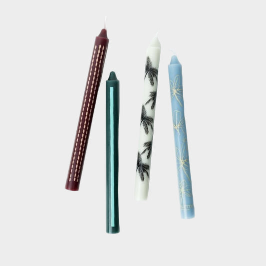 PALETTE CANDLE SET IN SUNSET CABANA DESIGN