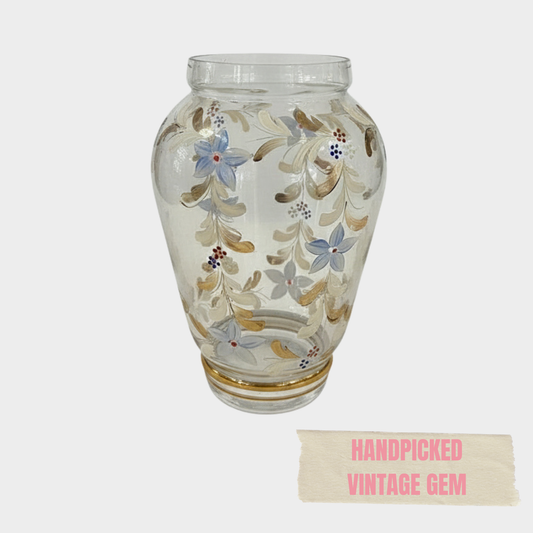 VINTAGE FLORAL VASE