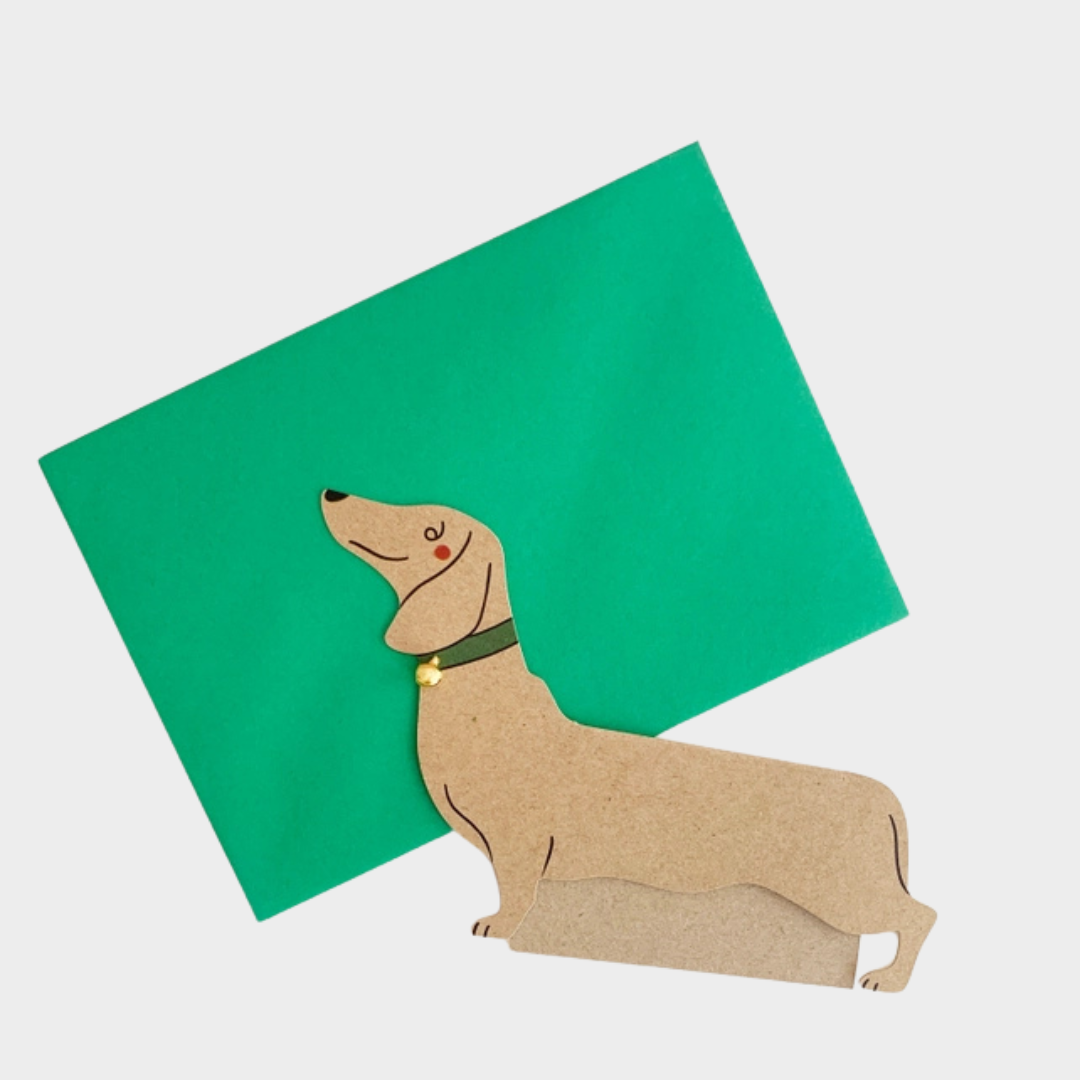 SAUSAGE DOG CARD