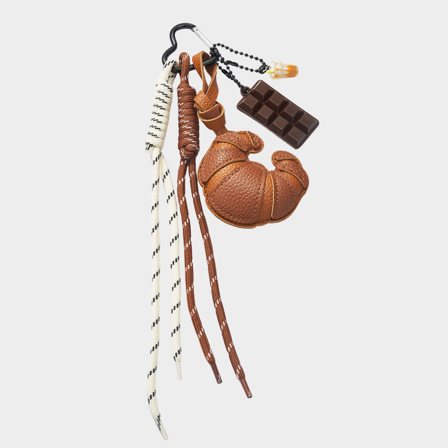 CROISSANT, CHOCOLATE & LATTE BAG CHARM