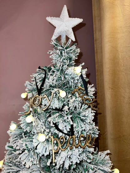 FUCK, PEACE, JOY TREE ORNAMENTS