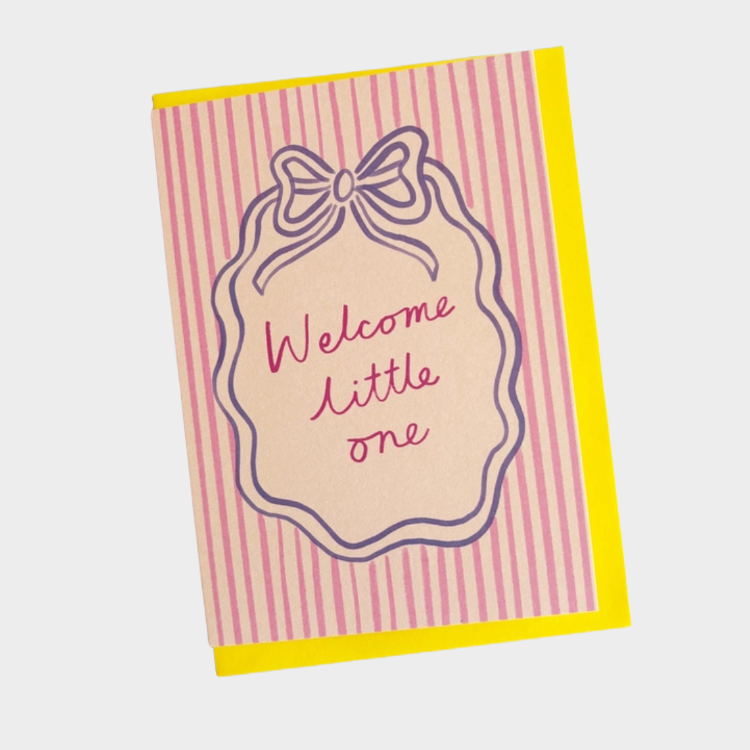 WELCOME LITTLE ONE POSTCARD