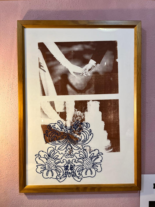'TOGETHERNESS' EMBROIDERED PHOTOGRAPH