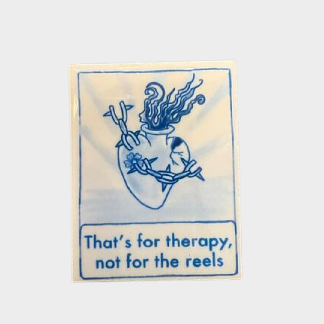 THAT'S FOR THERAPY NOT FOR REELS TILE MAGNET