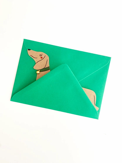 SAUSAGE DOG CARD
