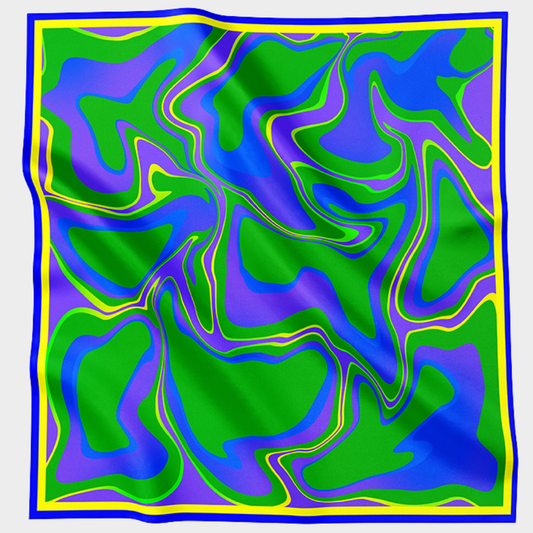 PSYCHEDELIC BANDANA SCARF