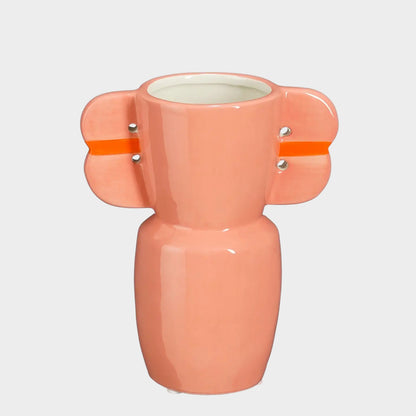 BUTTERFLY PINK VASE