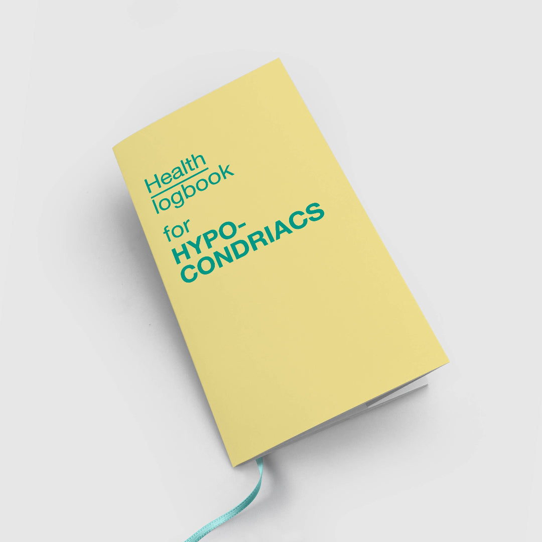HEALTH LOG NOTEBOOK HYPOCONDRIACS