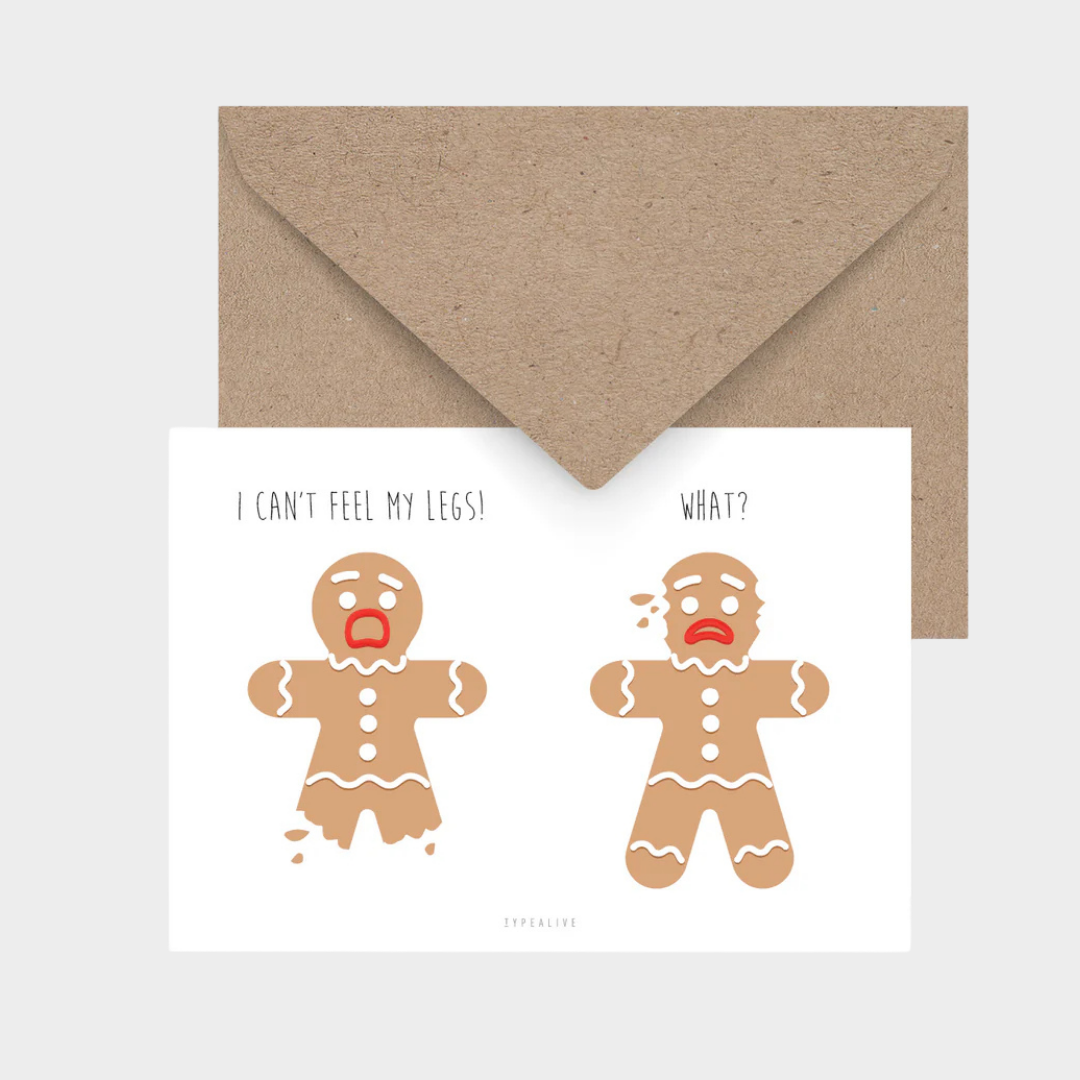 GINGERBREAD MAN CARD