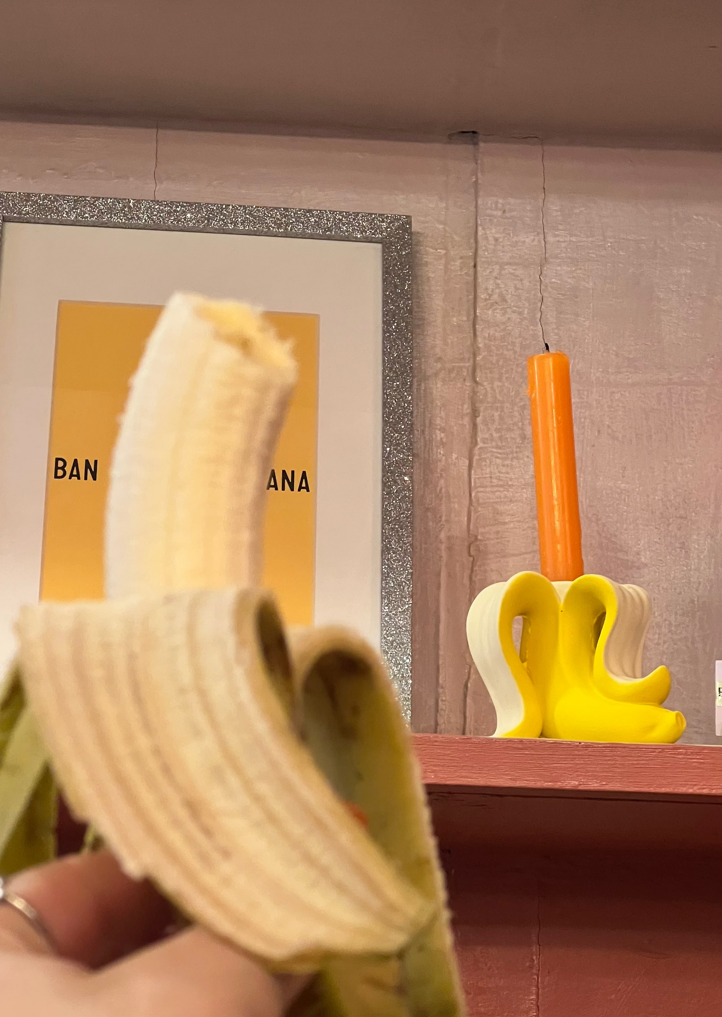 BANANA SPLIT TYPOGRAPHY ART PRINT