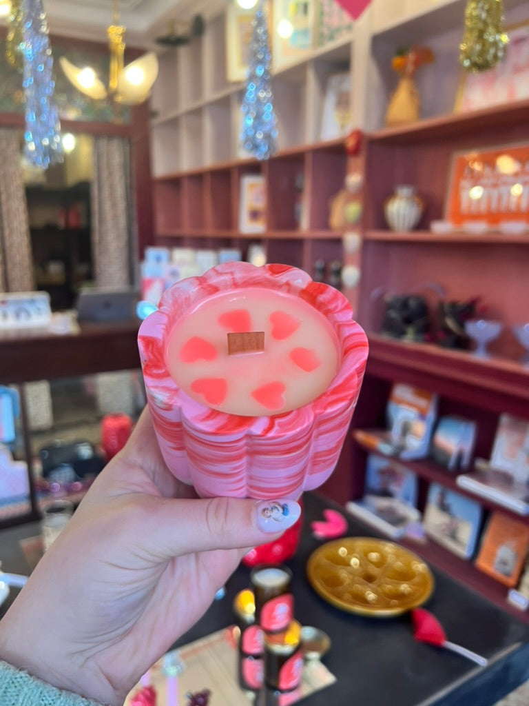 HEART JAR CANDLE