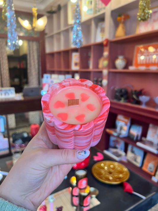 HEART JAR CANDLE