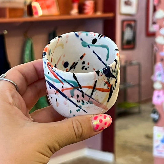 HANDMADE SPLASH ESPRESSO CUP