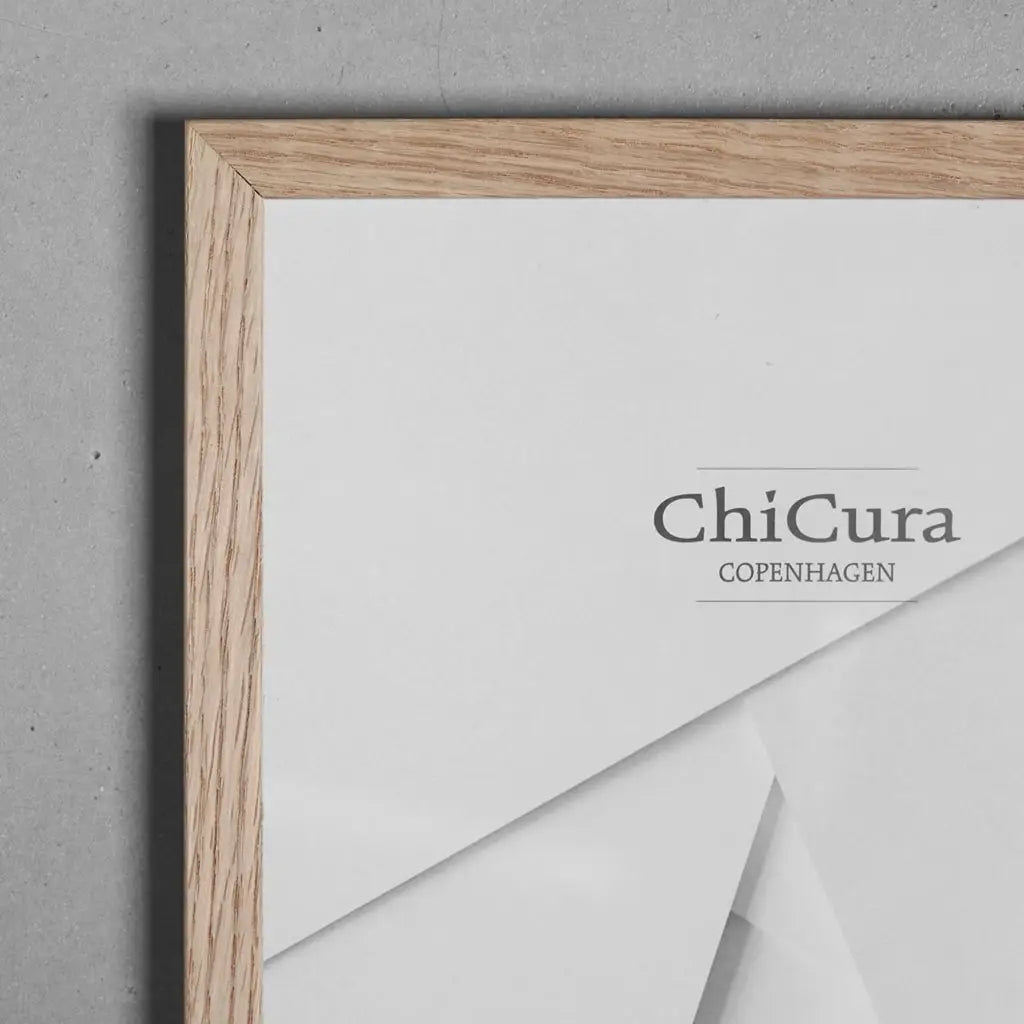 NATURAL WOOD FRAME FOR A4 PRINT