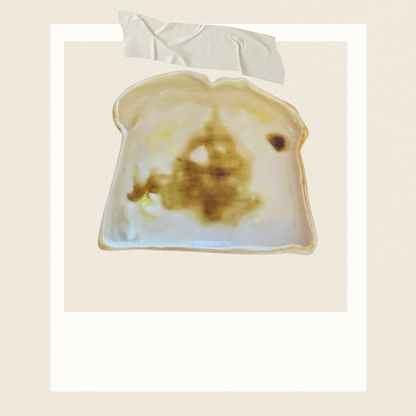 HANDMADE CERAMIC TOAST DISH